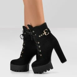 Platform Ankle Boots