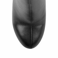 Back X Strip Platform Booties