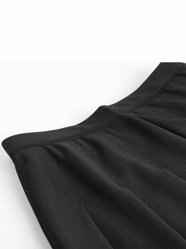 Dark Angel Pleated Gothic Skirts With Lining - Image 10