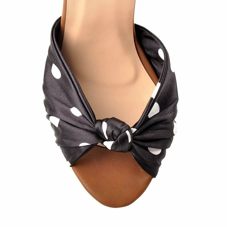 Wood Wedge Heels Sandals - Image 3