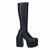 Platform Chunky Heel Artificial PU Boots